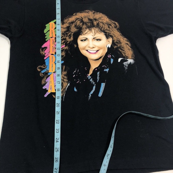 Vintage 90s Reba McEntire Country Music 1992 Concert Tour Single Stitch T-Shirt - Picture 9 of 10